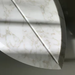 Book 2 white calacatta marble coffee table