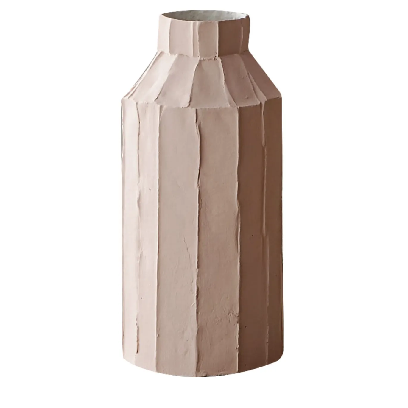 Bottiglia Decorativa Fide Corteccia C12/Roza Antico in Ceramica