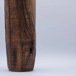 Bottiglia decorativa in legno Abbraccio