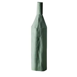 Bottiglia Decorativa Liscia E2/Verde azzurro scuro