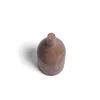 Bottiglia Decorativa Omaggio a Morandi Scultura in Marmo Rosso Collemandina