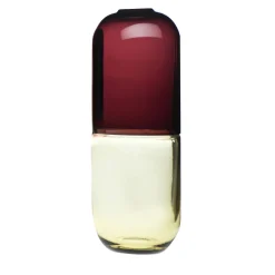 Bottiglia Decorativa Vaso Happy Pills in Vetro Soffiato di Fabio Novembre