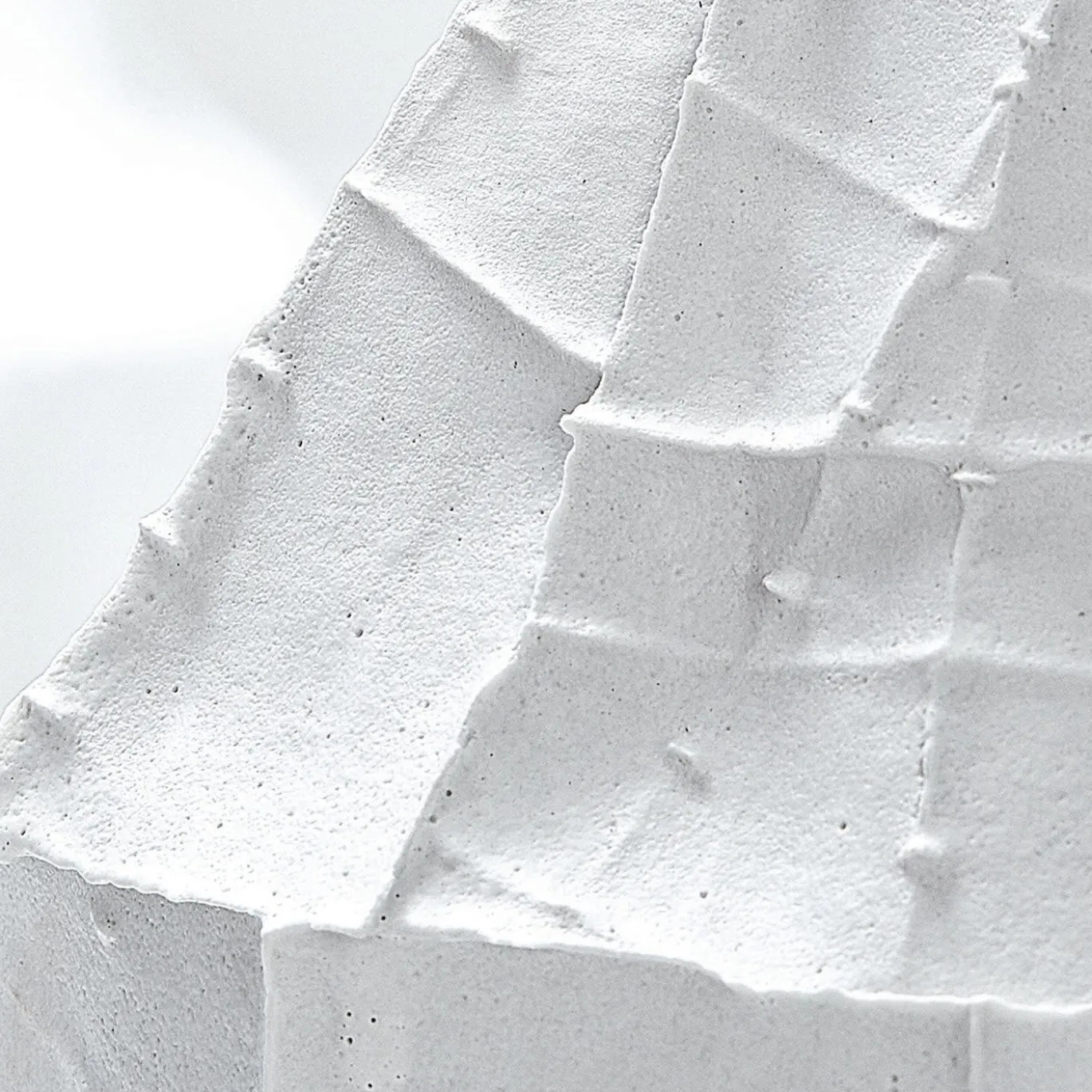 Bottiglia Fide Corteccia in Ceramica Bianca