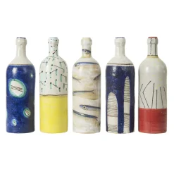 Bottiglia in Ceramica Blu