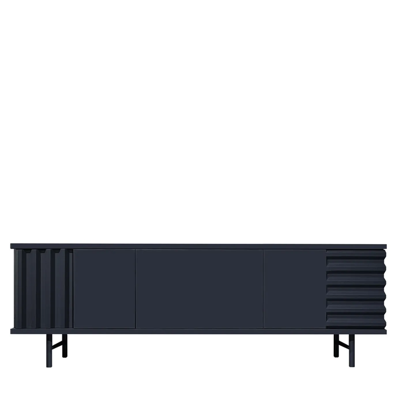 B-SIDE Credenza a 3 ante Abyss Blue