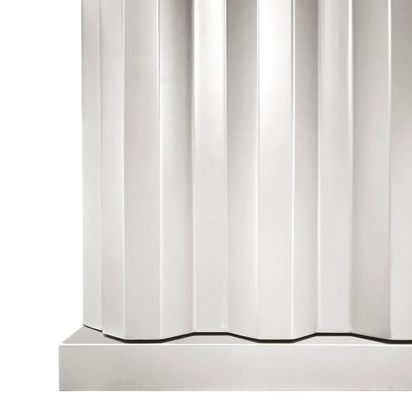B-Side Credenza a 2 ante in MDF bianco perla
