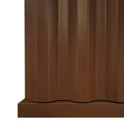 B-Side Credenza a 2 ante in MDF color marrone ruggine