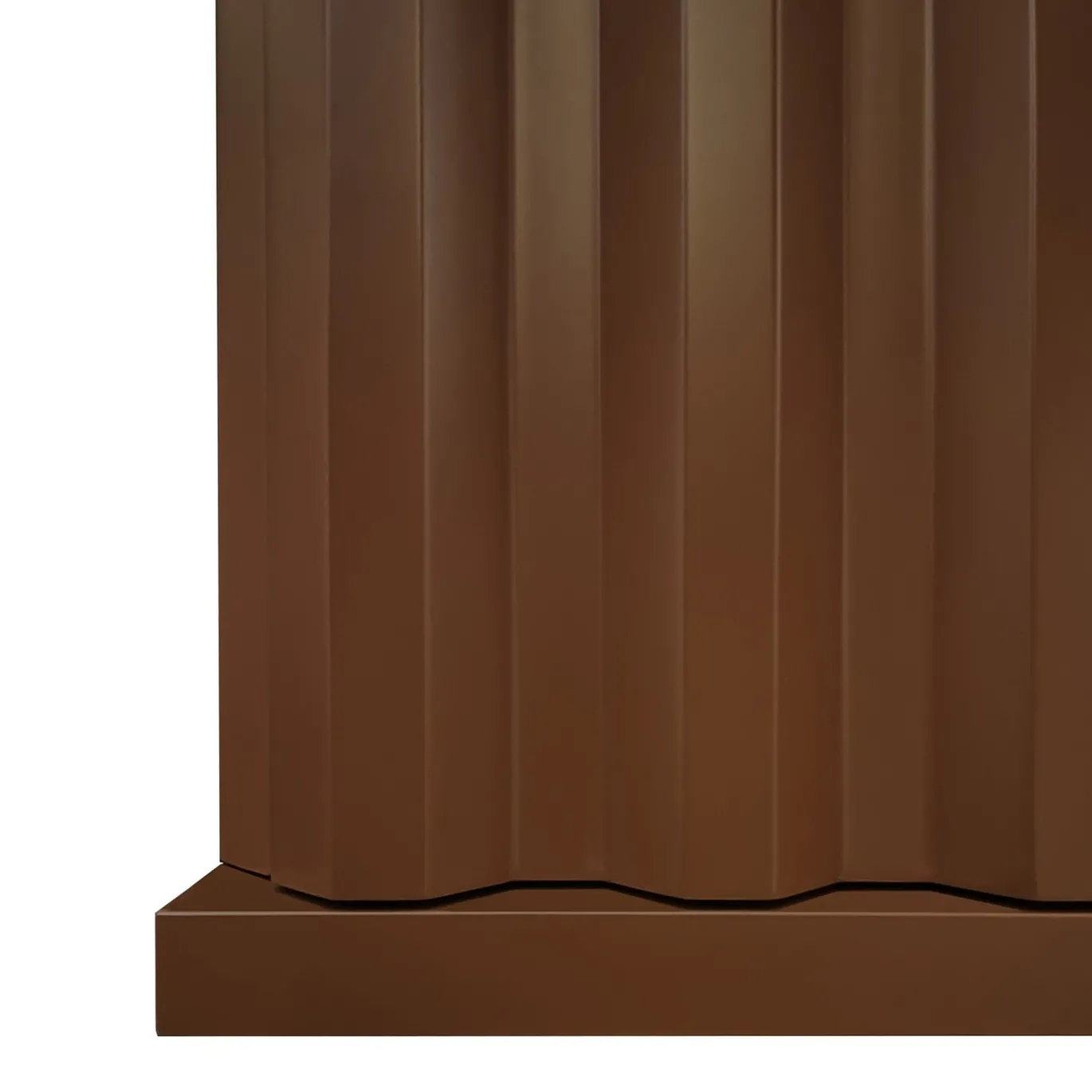B-Side Credenza a 2 ante in MDF color marrone ruggine