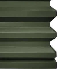 B-SIDE Credenza a 4 ante in MDF verde rosmarino