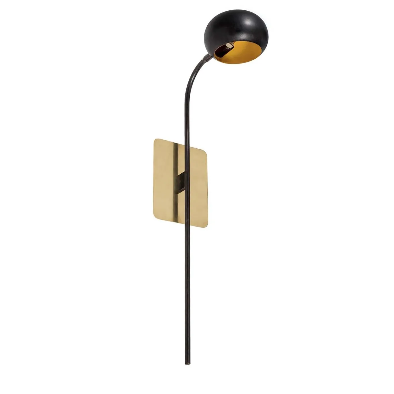 B'Tulip Nero e giallo Sconce