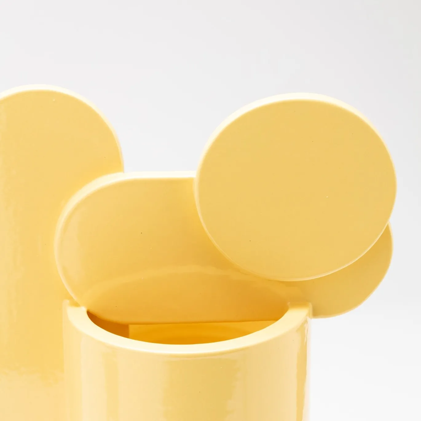 Bubble Family Arancia Vaso Giallo Pastello