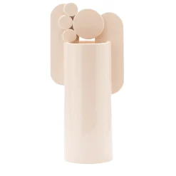 Bubble Family Marble Nebbia Vaso Beige