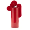 Bubble Family Mater Vaso Rosso