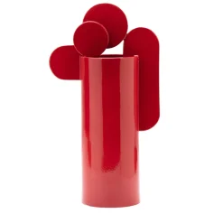 Bubble Family Mater Vaso Rosso