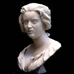 Busto di Costanza Bonarelli in Gesso Bianco