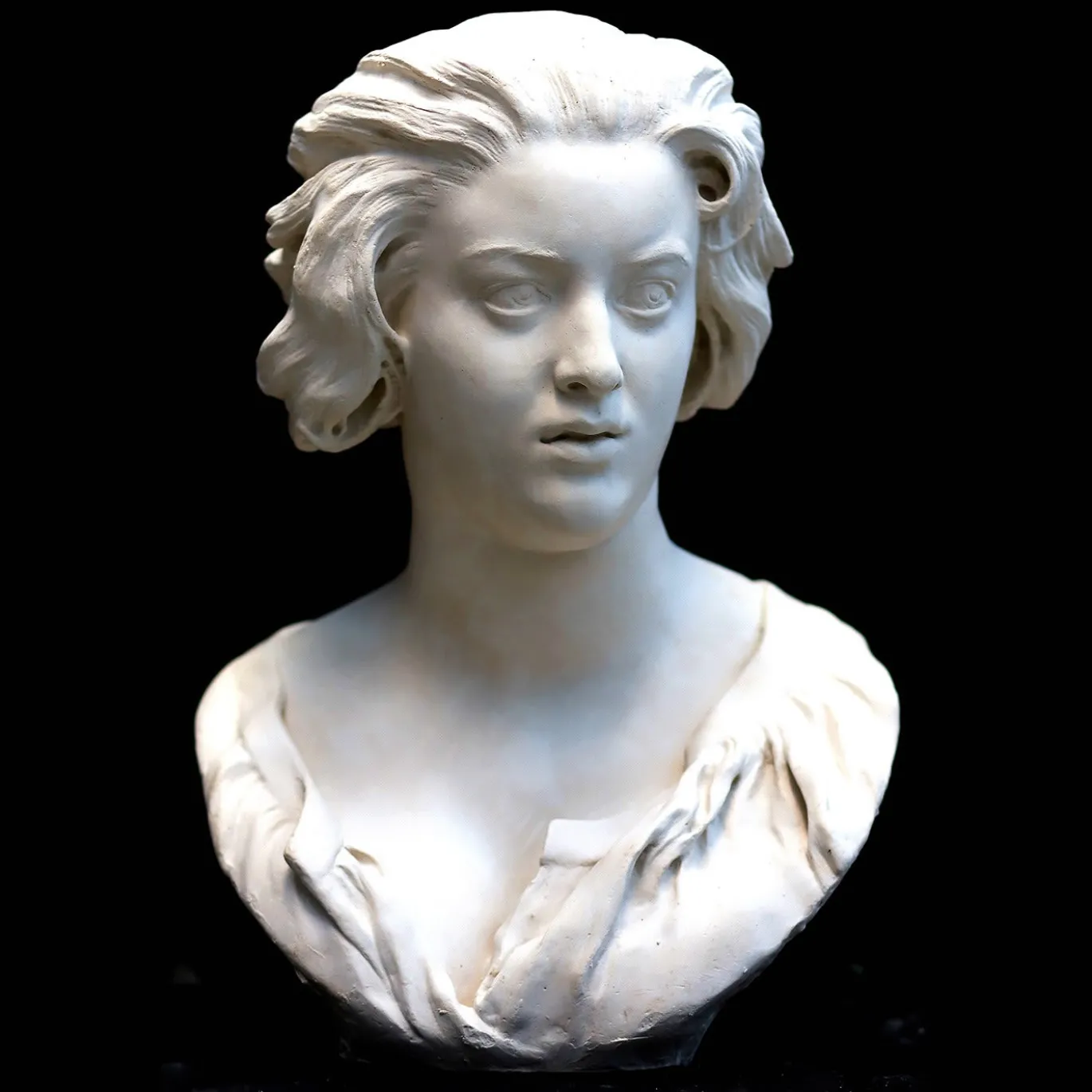 Busto di Costanza Bonarelli in Gesso Bianco