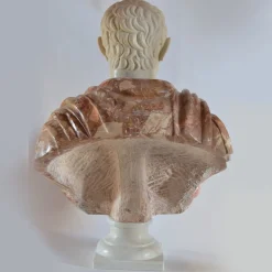 Busto in marmo dell'imperatore Ottaviano Augusto