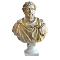 Busto in marmo dell'imperatore Antonino Pio