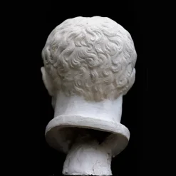 Busto Michelangelo in Gesso Bianco
