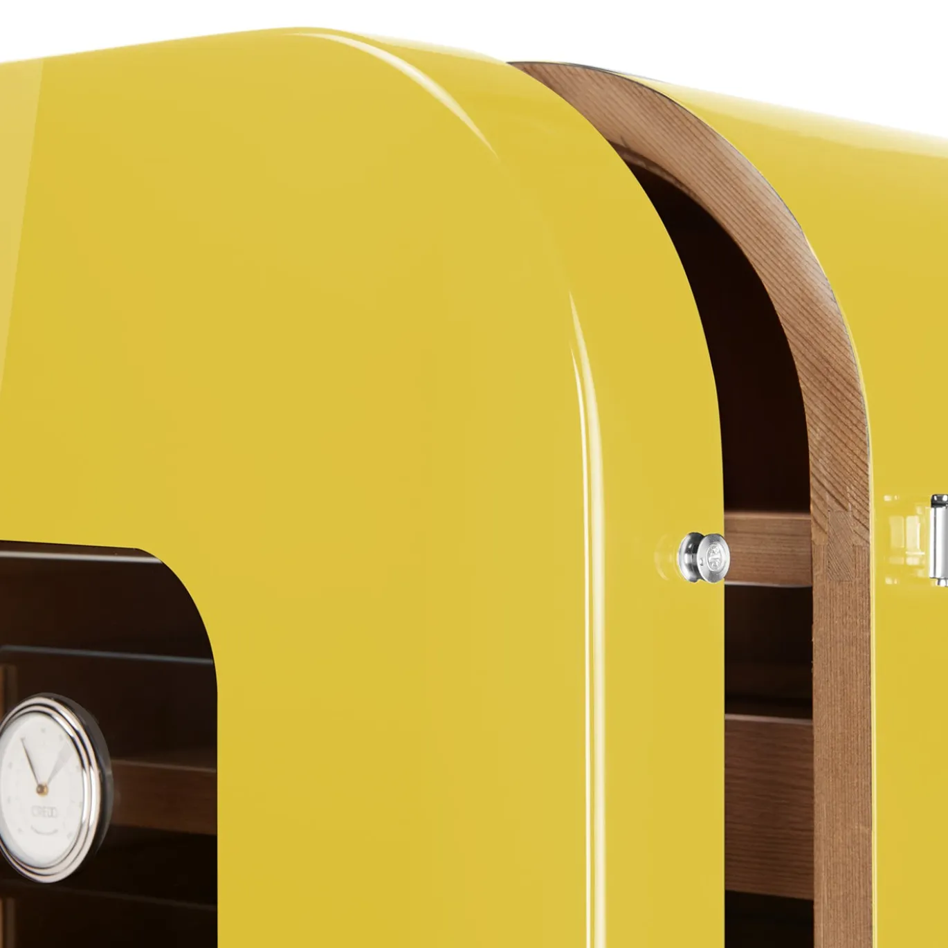 Cabinet Umidificatore giallo lucido Opera