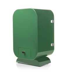 Cabinet umidificatore Opera lucido con fantasia di foglia di tabacco