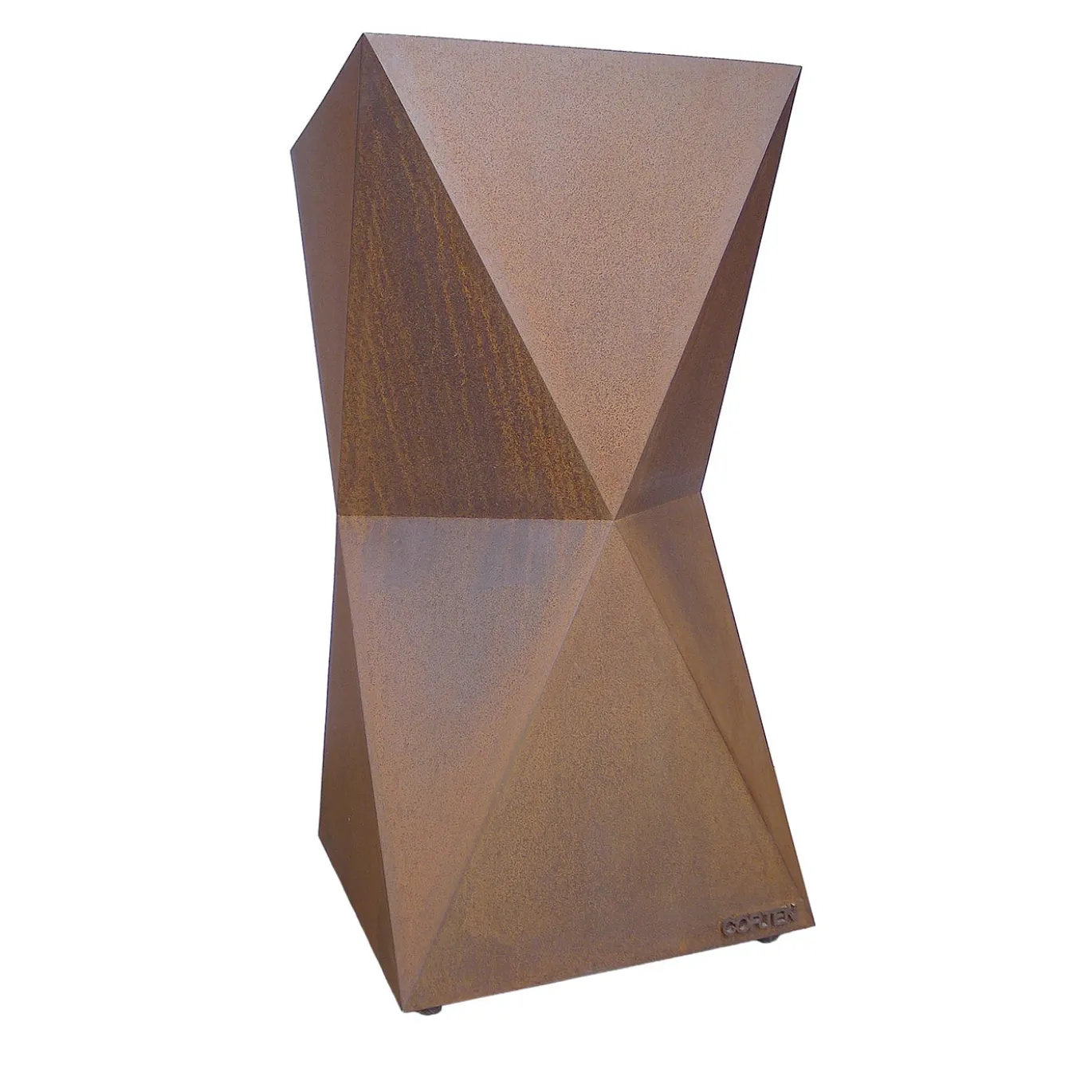 Cachepot per esterni MGC 181 in acciaio Corten