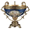 Calice centrotavola policromo Versailles di Antonio Fullin