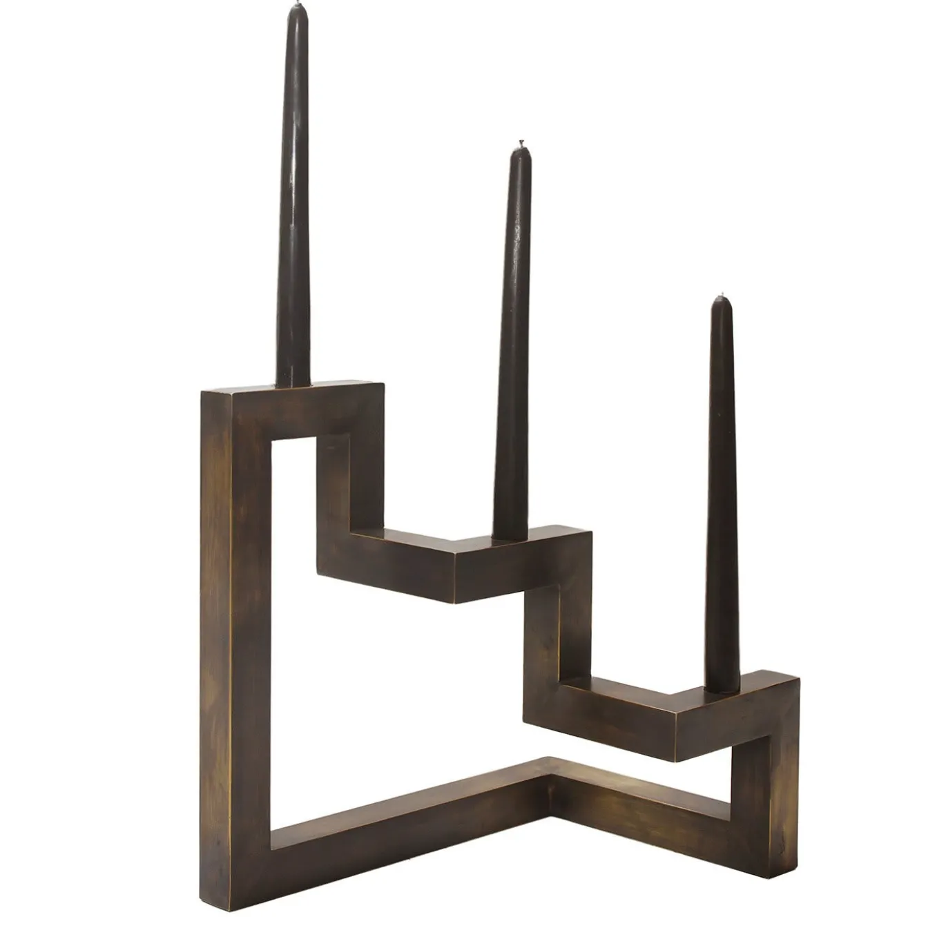 Candelabro Rendez-Vous in ottone