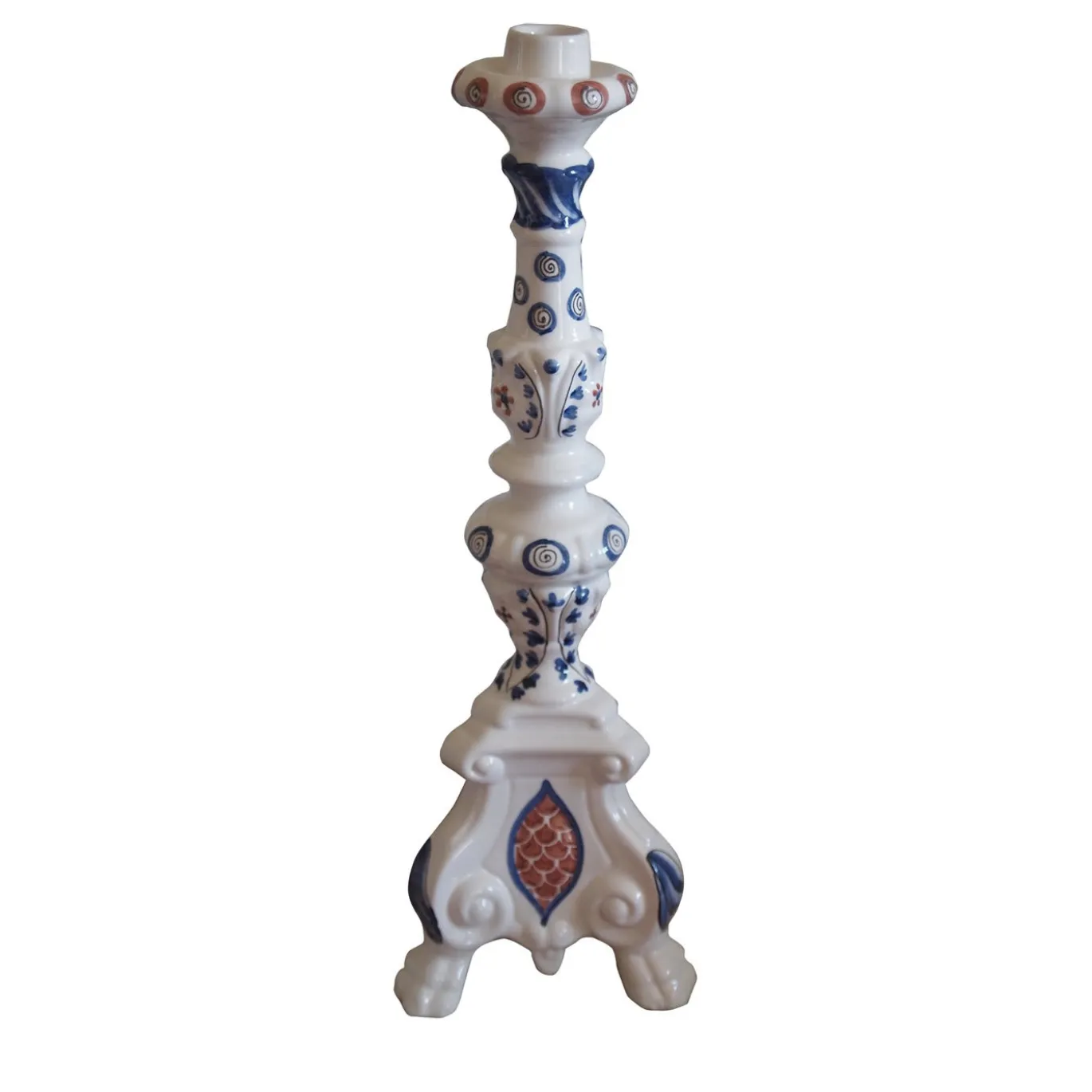 Candeliere #1 in Ceramica Blu