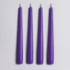 Candeliere in ceramica lilla con 4 candele profumate