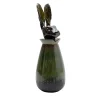 Canopo Lepre Vaso nero e verde #2