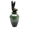 Canopo Lepre Vaso nero e verde #3