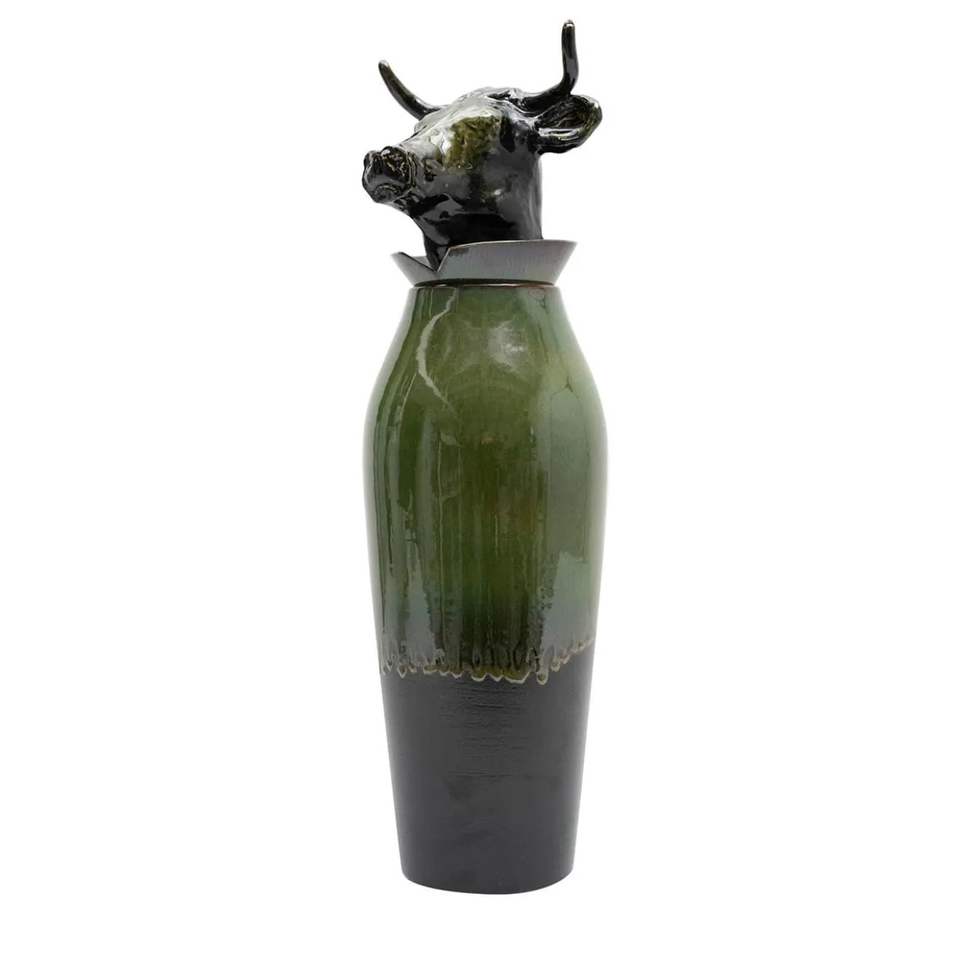 Canopo Toro Vaso a L nero e verde