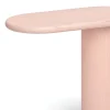 Cantilever L - Tavolino Laterale in Frassino laccato Rosa