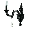 Capodimonte 1 luce nera