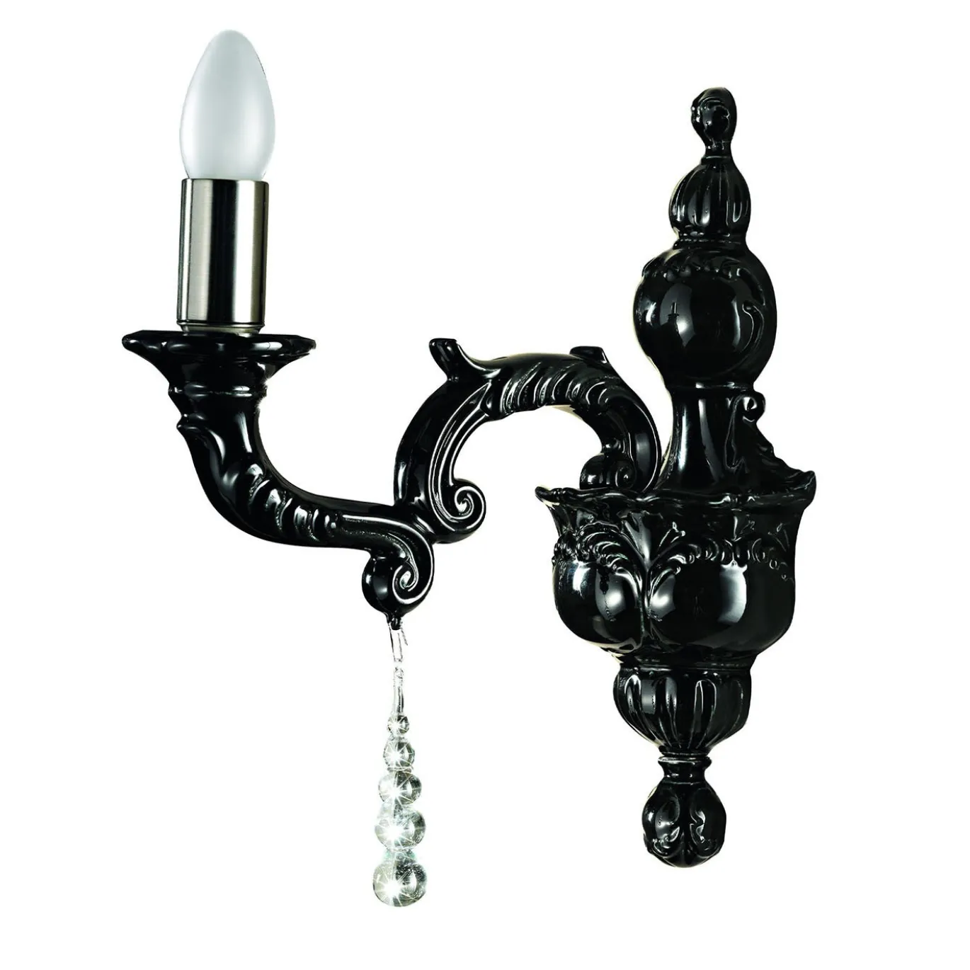 Capodimonte 1 luce nera