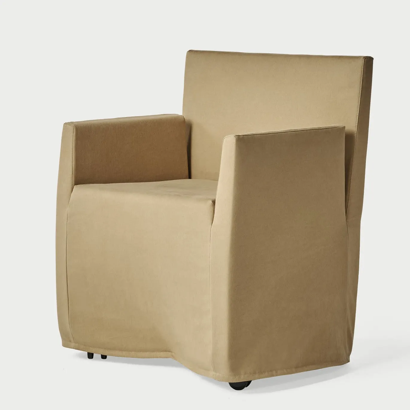 Caprilarge Poltrona Jolly Beige di Hannes Wettstein