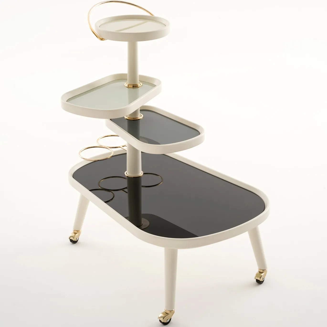 Carrello Sushi Kart 4 Grigio