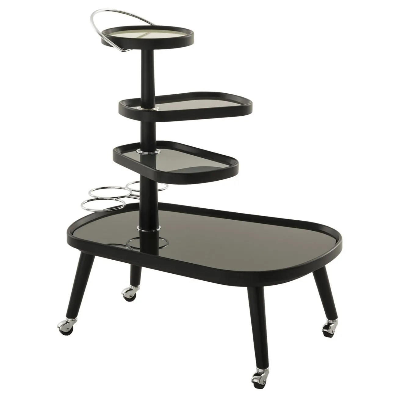 Carrello Sushi Kart 4 Grigio Scuro