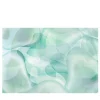 Carta da parati a trama acquamarina della collezione Flo di Karim Rashid