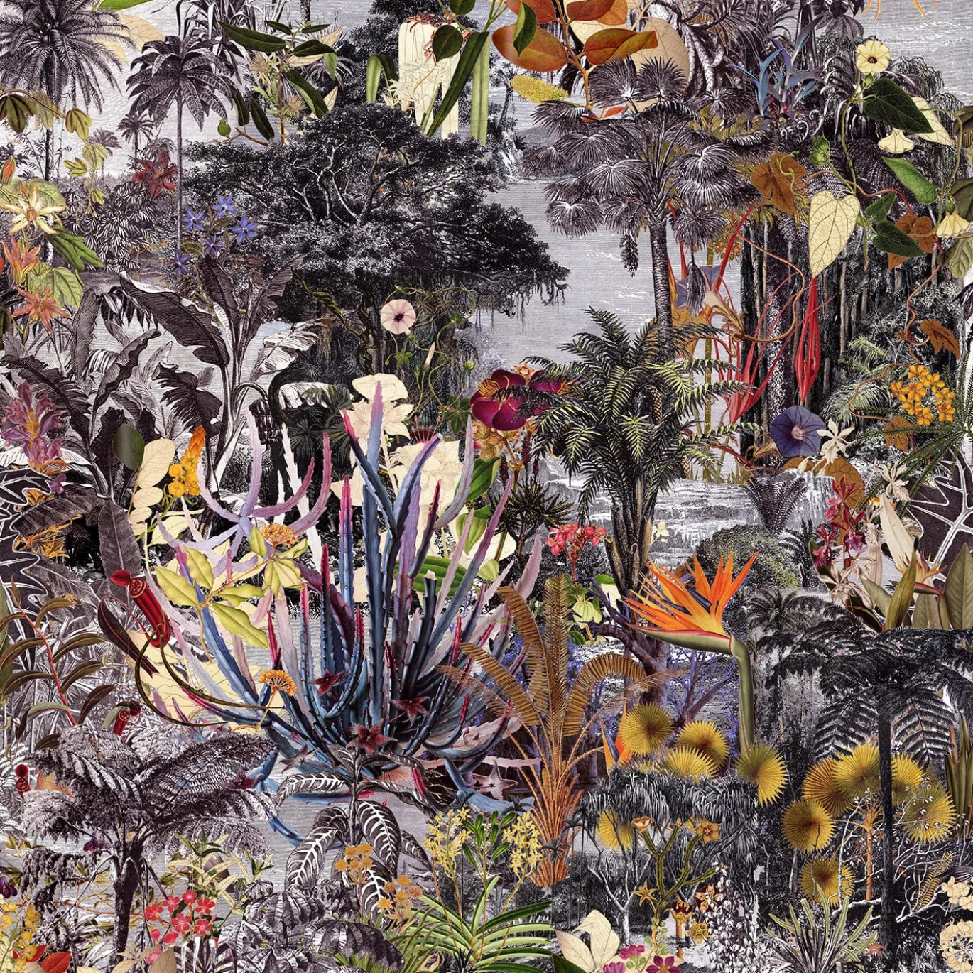 Carta da parati "A Volte Possono Essere Tropicali" di Francesco Simeti