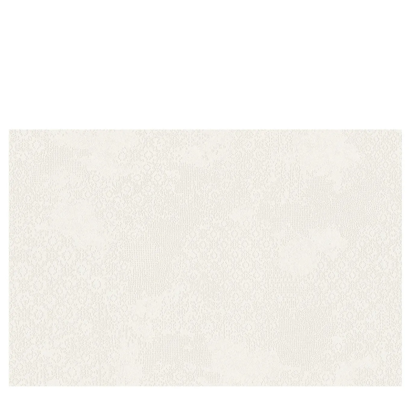 Carta da parati bianca Ricami