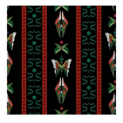 Carta da parati Bugs Lines Onyx di Fanny Garnichat