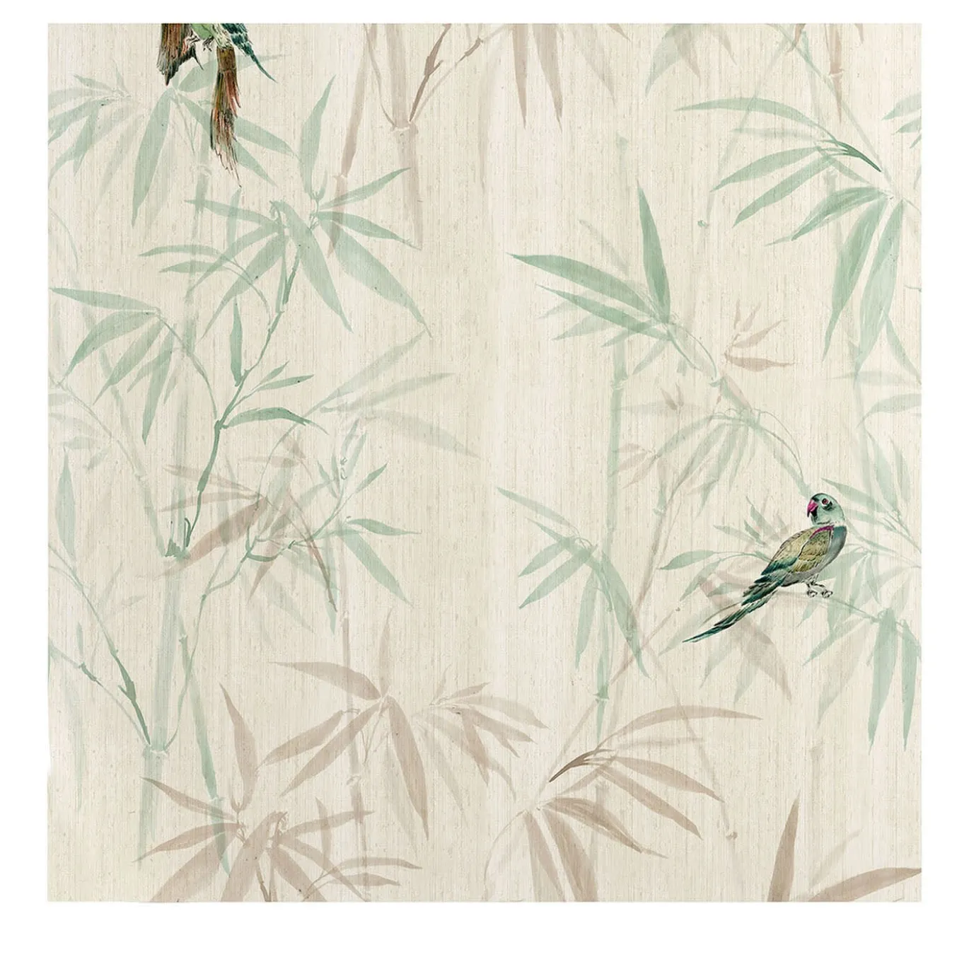 Carta da Parati Chinoiserie con Foresta di Bambù
