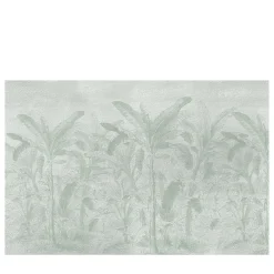 Carta da parati con texture verde foresta tropicale