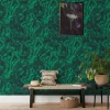 Carta da parati Geode Sezione Malachite