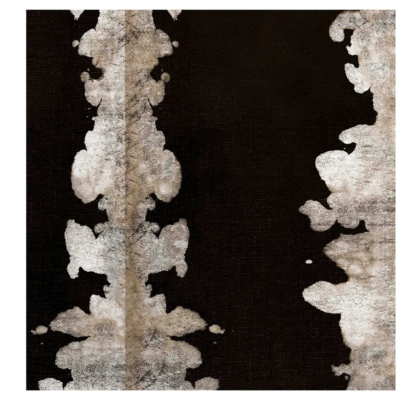 Carta da Parati Ink Blots Shibori Beige