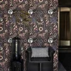 Carta da Parati Multicolore Giardino Mistico a Mezzanotte