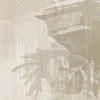 Carta da parati Storm of Stones and Shadows Tortora edition di Magnus Gjoen