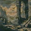 Carta da parati Storm of Stones and Shadows Autumn edition di Magnus Gjoen